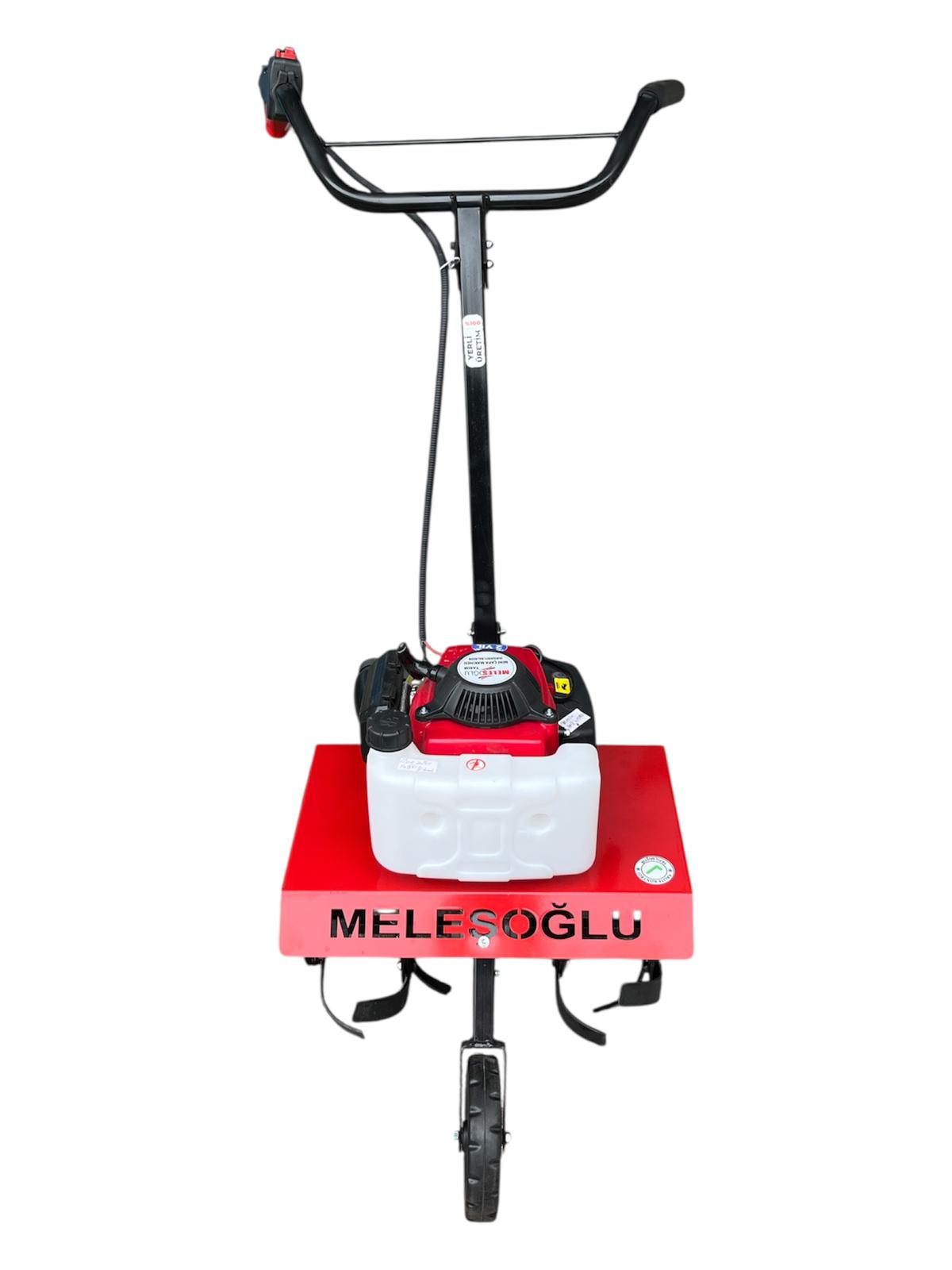 Meleşoğlu 5 HP 4 ZAMANLI Tekerlek Dahil Şanzımanlı Çapa Makinası